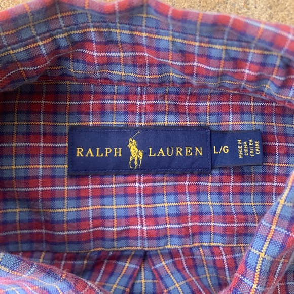 Men’s Polo Ralph Lauren Button Down Shirt Sz. Large - Picture 3 of 3